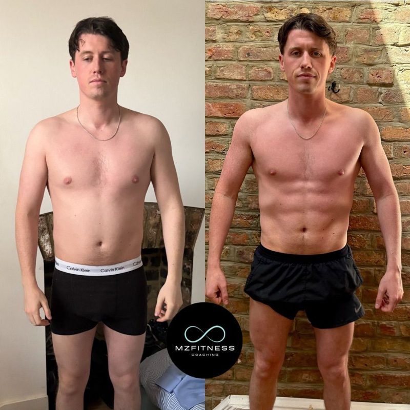 Client transformation 4, before and after